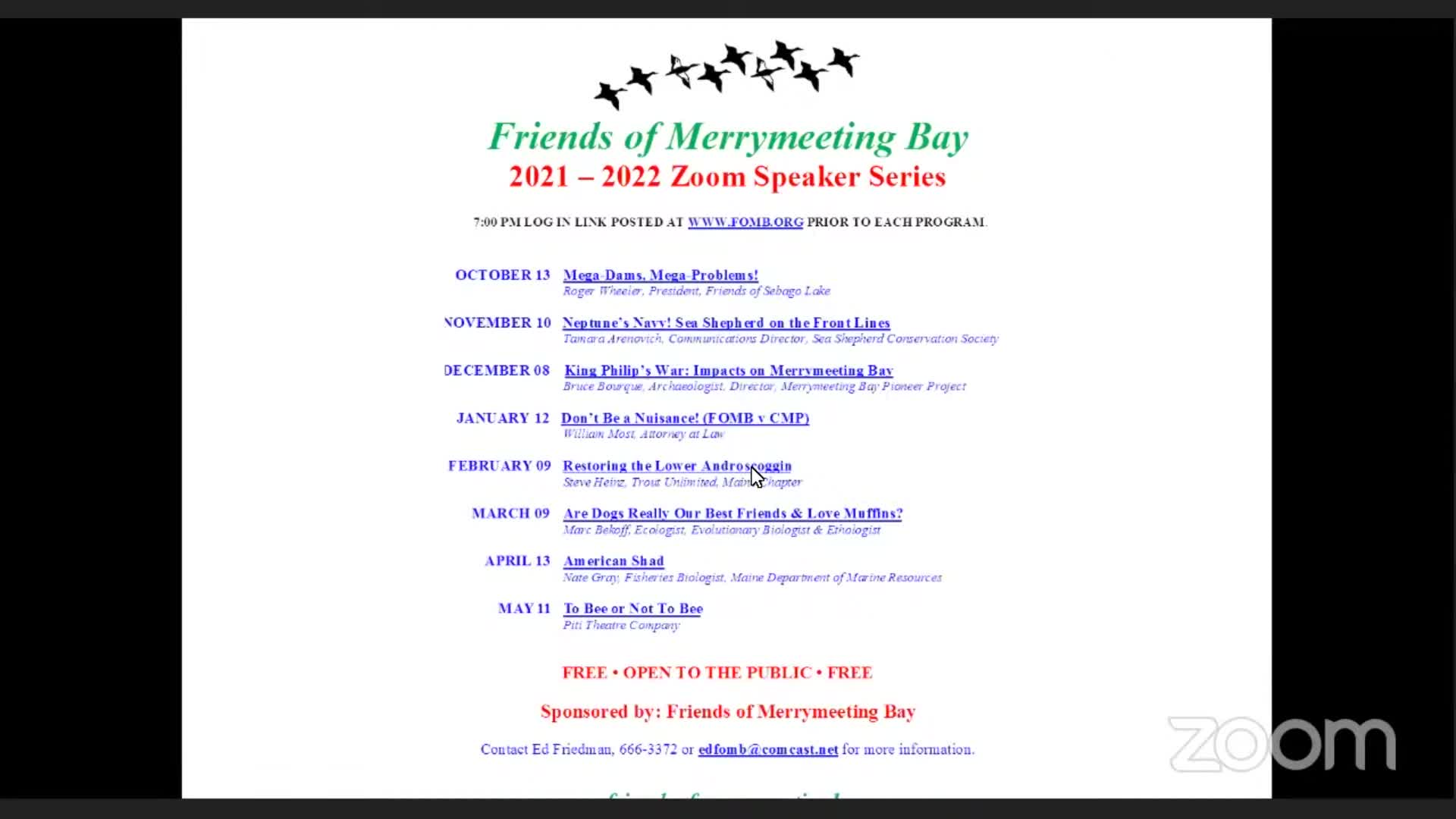 Thumbnail image for Friends of Merrymeeting Bay present: Mega-Dams, Mega-Problems